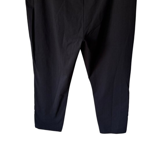 Susan Graver Weekend Size XL Pull On Pant Black Cotton Blend Stretch Comfort - Picture 14 of 16